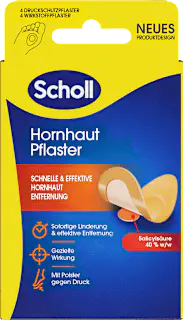 Dr. Scholl's Hornhautentferner Pflaster, 4 St