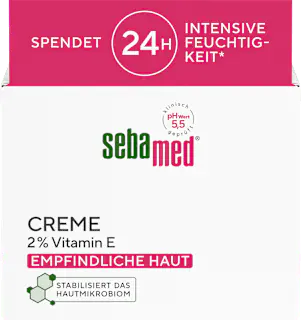 sebamed Feuchtigkeitscreme, 2% Vitamin E, 75 ml