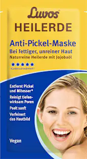 Luvos Heilerde Anti Pickel Gesichtsmaske Heilerde, 15 ml