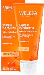 WELEDA Handcreme Express Sanddorn, 50 ml