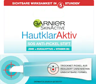 Garnier Skin Active Anti Pickel Stift SOS Hautklar Aktiv, 10 ml