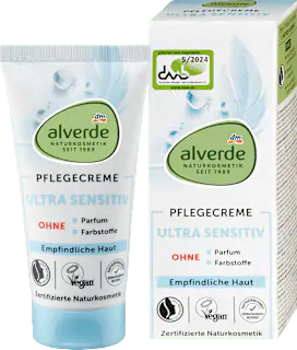 alverde NATURKOSMETIK Gesichtscreme Ultra Sensitiv, 50 ml