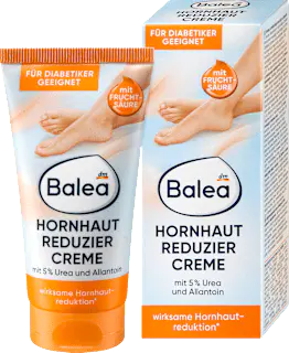 Balea Fußcreme, Hornhaut Reduzier Creme mit Urea & Allantoin, 50 ml