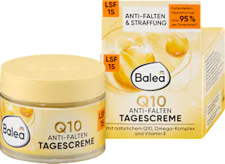 Balea Gesichtscreme Anti-Falten Q10 LSF 15, 50 ml