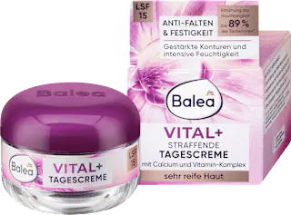 Balea Gesichtscreme Vital+ LSF 15, 50 ml