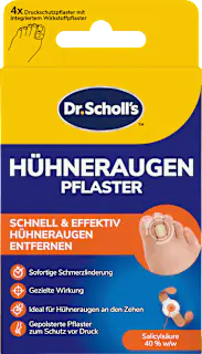 Dr. Scholl's Hühneraugenpflaster, 4 St
