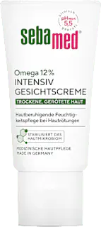 sebamed Gesichtscreme intensiv Omega 12% trockene, gerötete Haut, 50 ml