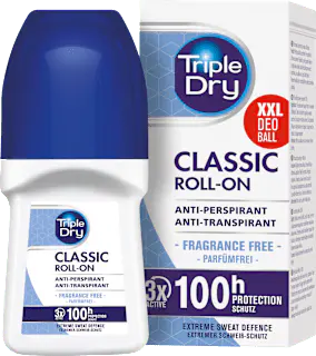Triple Dry Antitranspirant Deo Roll-on Classic, 50 ml