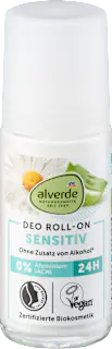 alverde NATURKOSMETIK Deo Roll-on Sensitiv, 50 ml