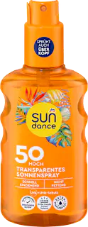 SUNDANCE Sonnenspray transparent, LSF 50, 200 ml