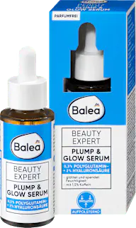 Balea Serum Beauty Expert Plump & Glow, 30 ml