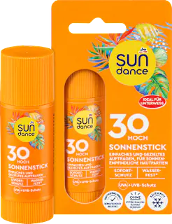 SUNDANCE Sonnenstick Gesicht & Lippenpflege, LSF 30, 20 g