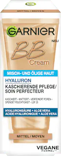 Garnier Skin Active BB Creme All-in-1 Pflege Matt mittel LSF 25, 50 ml