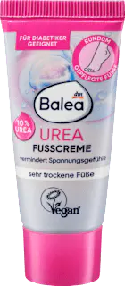 Balea Fußcreme mit Urea, Reisegröße, 20 ml
