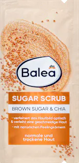 Balea Peeling Brown Sugar Scrub (2x8 ml), 16 ml