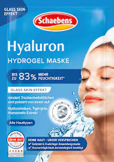 Schaebens Gesichtsmaske Hyaluron Hydrogel, 1 St
