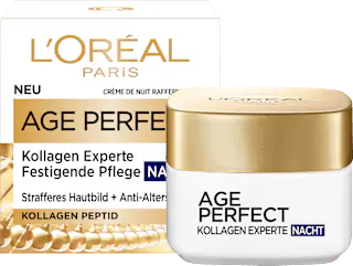 L'ORÉAL PARiS Nachtcreme Age Perfect Pro-Kollagen Experte, 50 ml