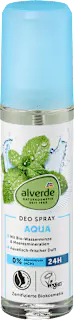 alverde NATURKOSMETIK Deo Zerstäuber Aqua, 75 ml