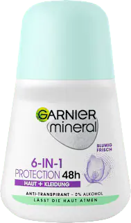 GARNIER mineral Antitranspirant Deo Roll-on Mineral Protection 5, 50 ml