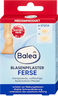 Balea Blasenpflaster Ferse, 6 St