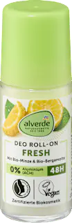 alverde NATURKOSMETIK Deo Roll-on Fresh, 50 ml