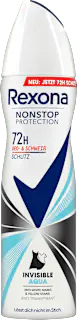 Rexona Antitranspirant Deospray Nonstop Protection Invisible Aqua, 150 ml