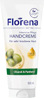 Florena Handcreme intensive Pflege Olivenöl & Panthenol, 100 ml