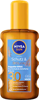 NIVEA SUN Sonnenölspray Schutz & Bräune, LSF 30, 200 ml