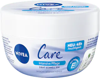 NIVEA Care Creme Intensive Pflege, Reisegröße, 50 ml