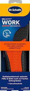 Dr. Scholl's Einlegesohlen GelActiv Work, Gr. 35,5 - 40,5 (1 Paar), 2 St