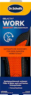 Dr. Scholl's Einlegesohlen GelActiv Work Gr. 40 - 46,5 (1 Paar), 2 St