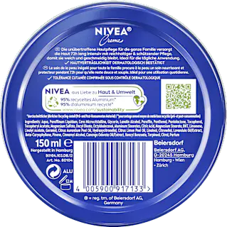 NIVEA Pflegecreme in der Dose, 150 ml