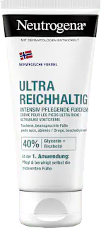 Neutrogena Fußcreme mit 40% Glycerin, ultra reichhaltig trockene Haut, 100 ml