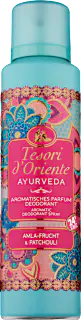 Tesori d'Oriente Deospray Ayurveda, Amla-Frucht & Patchouli, 150 ml