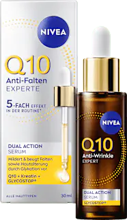 NIVEA Q10 Anti-Falten Serum Dual Active, 30 ml