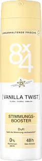 8x4 women Deospray Vanilla Twist, 150 ml