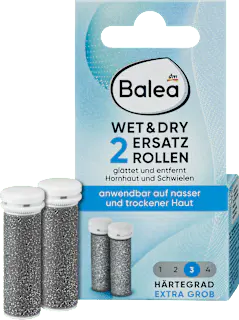 Balea Ersatzrollen Hornhautentferner (Stufe 3) extra grob, 2 St