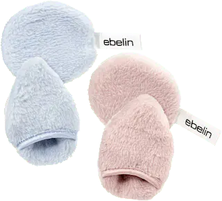 ebelin Abschminkpads aus Mikrofaser, 2 St