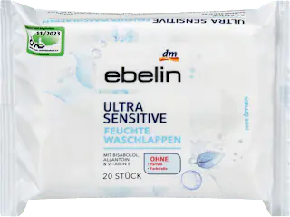 ebelin Waschlappen Ultra sensitive, 20 St