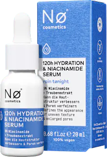 NØ cosmetics Serum 120h Hydration & Niacinamide, 20 ml