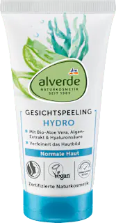 alverde NATURKOSMETIK Gesichtspeeling Hydro, 75 ml