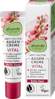 alverde NATURKOSMETIK Augencreme Vital, 15 ml