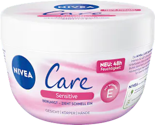NIVEA Care Creme Sensitive, 200 ml