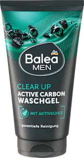 Balea MEN Waschgel Clear up Active Carbon, 150 ml