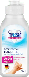 Impresan Handdesinfektionsgel, Reisegröße, 50 ml