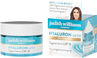 judith williams COSMETICS Gesichtscreme Hyaluron Aktiv LSF 15, 50 ml