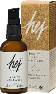 hej ORGANIC Gesichtscreme Sensitive 24H Face Cream, 50 ml