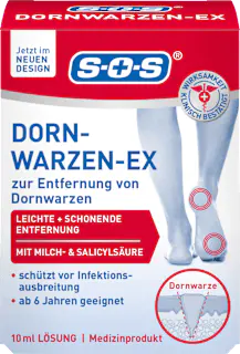 SOS Warzen Entferner Dornwarzen-Ex, 10 ml