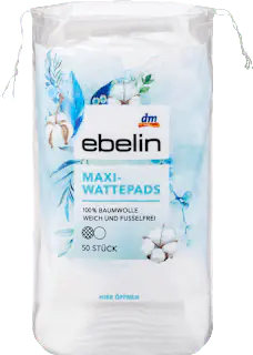 ebelin Wattepads Maxi, 50 St