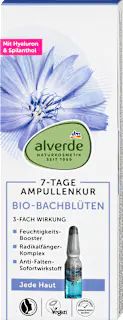 alverde NATURKOSMETIK Ampullen-Kur 7-Tage mit Bio-Bachblüten, 7 ml